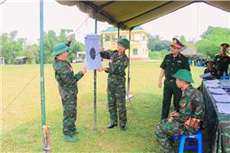 Hội thi sĩ quan pháo binh huấn luyện giỏi năm 2023 thành công tốt đẹp